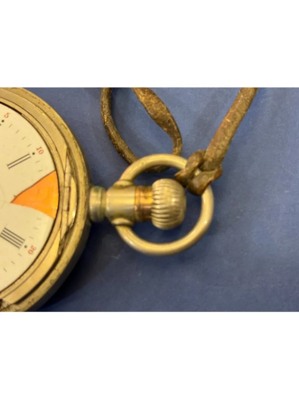 1903 Hampden 18s 15J Pocket Watch Model 4 Dueber Silverine Case for Parts Repair
